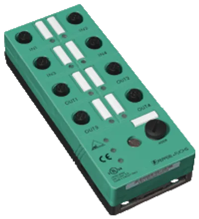 Pepperl Fuchs VAA-4E4A-G2-ZA/EA2 – AS-Interface sensor/actuator module Pepperl Fuchs VAA-4E4A-G2-ZA/EA2 – AS-Interface sensor/actuator module
