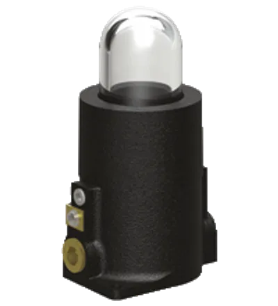 Pepperl Fuchs E501001 – Ex d Cast Iron Single Status/Indicator Lamp Pepperl Fuchs E501001 – Ex d Cast Iron Single Status/Indicator Lamp