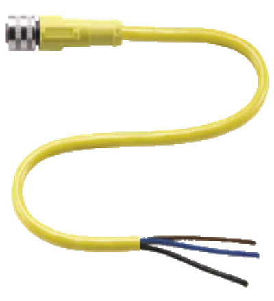 Pepperl Fuchs V11B-G-YE2M-PVC – Female connector Pepperl Fuchs V11B-G-YE2M-PVC – Female connector