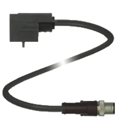 Pepperl Fuchs VMBI-2+P-0,6M-PUR-V1-G – Valve Connector Cordset Pepperl Fuchs VMBI-2+P-0,6M-PUR-V1-G – Valve Connector Cordset