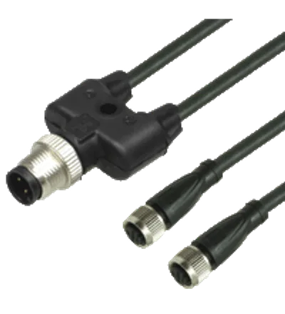 Pepperl Fuchs V31-GM-BK0,3M-PUR-U-T-V1-G – Y connection cable