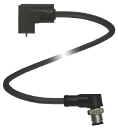 Pepperl Fuchs VMC-2+P-0,6M-PUR-V1-W – Valve Connector Cordset Pepperl Fuchs VMC-2+P-0,6M-PUR-V1-W – Valve Connector Cordset