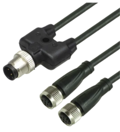 Pepperl Fuchs V1-G-BK2M-PUR-A-T-V1-G – Y connection cable Pepperl Fuchs V1-G-BK2M-PUR-A-T-V1-G – Y connection cable