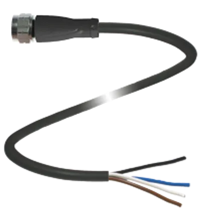 Pepperl Fuchs V1-GV4A-BK5M-PUR-U-PIP – Female connector Pepperl Fuchs V1-GV4A-BK5M-PUR-U-PIP – Female connector