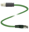 Pepperl Fuchs V19SX-G-GN2,5M-PUR-E2S-V45-G – Connection cable, Ethernet — photo 1 of 4