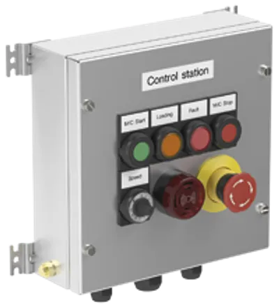 Pepperl Fuchs SR.CS* – Control Stations Ex e, Stainless Steel, cover-mounted contact modules Pepperl Fuchs SR.CS* – Control Stations Ex e, Stainless Steel, cover-mounted contact modules