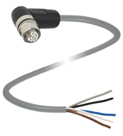 Pepperl Fuchs V15L-W-1,5M-PUR-U7 – Female cordset Pepperl Fuchs V15L-W-1,5M-PUR-U7 – Female cordset