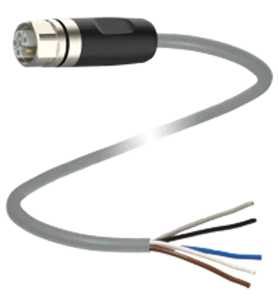 Pepperl Fuchs V15L-G-5M-PUR-U7 – Female cordset Pepperl Fuchs V15L-G-5M-PUR-U7 – Female cordset