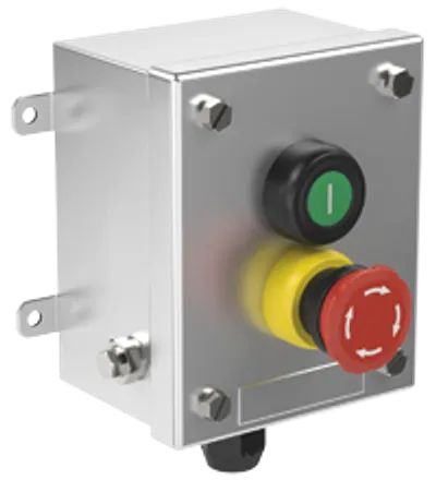 Pepperl Fuchs LRS2.D.PGMX.E4MX.B.1 – Control Unit Ex e, Stainless Steel, 2 Functions Pepperl Fuchs LRS2.D.PGMX.E4MX.B.1 – Control Unit Ex e, Stainless Steel, 2 Functions