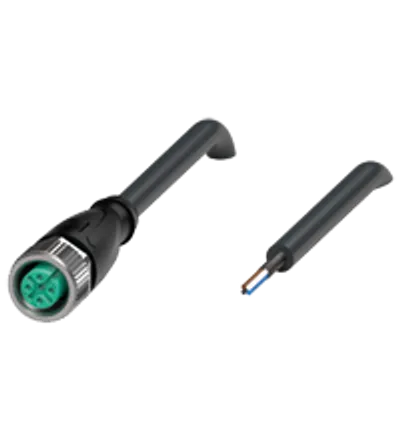 Pepperl Fuchs V1-G-BK2M-PUR-O1S – Cable socket, shielded Pepperl Fuchs V1-G-BK2M-PUR-O1S – Cable socket, shielded