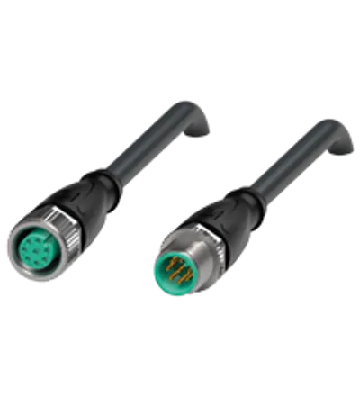 Pepperl Fuchs V19-G-BK1M-PUR-U/ABG-V19-G – Connection cable, shielded Pepperl Fuchs V19-G-BK1M-PUR-U/ABG-V19-G – Connection cable, shielded