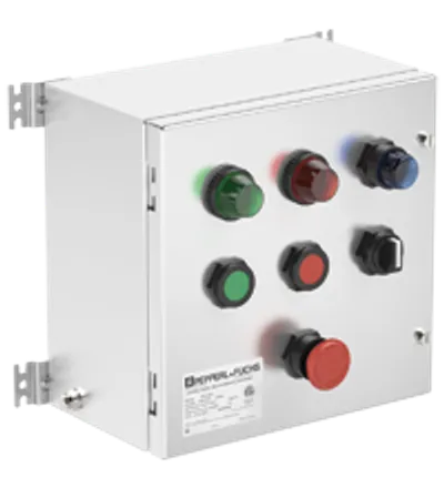 Pepperl Fuchs SR.CS2* – Control Stations Division 2, Stainless Steel Pepperl Fuchs SR.CS2* – Control Stations Division 2, Stainless Steel