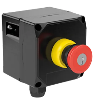 Pepperl Fuchs LRP1.D.JRMX.E.1 – Control Unit Ex e, Polyamide, Emergency Stop Button Pepperl Fuchs LRP1.D.JRMX.E.1 – Control Unit Ex e, Polyamide, Emergency Stop Button