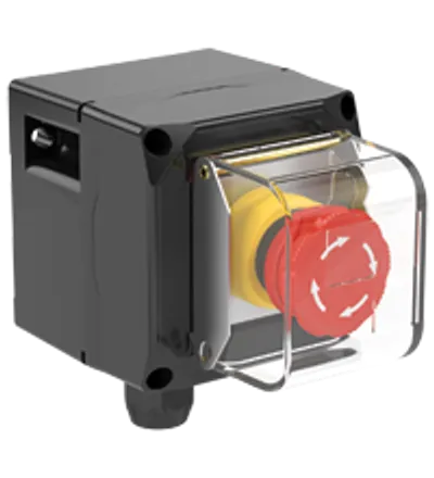 Pepperl Fuchs LRP1.D.E4CZAR.K.1 – Control Unit Ex e, Polyamide, Emergency Stop Button Pepperl Fuchs LRP1.D.E4CZAR.K.1 – Control Unit Ex e, Polyamide, Emergency Stop Button