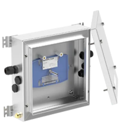 Pepperl Fuchs SR.TFO.* – FO Splice Boxes in Stainless Steel with Return Flange Pepperl Fuchs SR.TFO.* – FO Splice Boxes in Stainless Steel with Return Flange