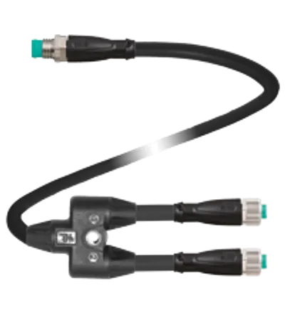 Pepperl Fuchs V31-G-0,2/0,8-PUR-T-0,2-V31-G – Y connection cable