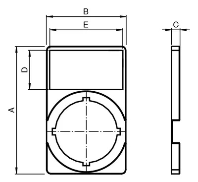 Pepperl Fuchs CFP.Z7.SP – Label Holder (Ex e) Pepperl Fuchs CFP.Z7.SP – Label Holder (Ex e)
