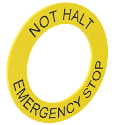 Pepperl Fuchs CFP.ZEB.V2.SP – Emergency Stop Label Pepperl Fuchs CFP.ZEB.V2.SP – Emergency Stop Label
