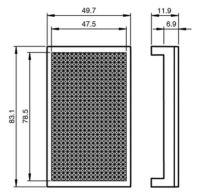 Pepperl Fuchs REFLECTOR 82.5X49X6MM – Reflector Pepperl Fuchs REFLECTOR 82.5X49X6MM – Reflector
