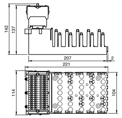 Pepperl Fuchs FB9271BP00200.0 – Backplane Pepperl Fuchs FB9271BP00200.0 – Backplane