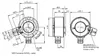 Pepperl Fuchs RHI90N – Incremental rotary encoder — photo 3 of 4