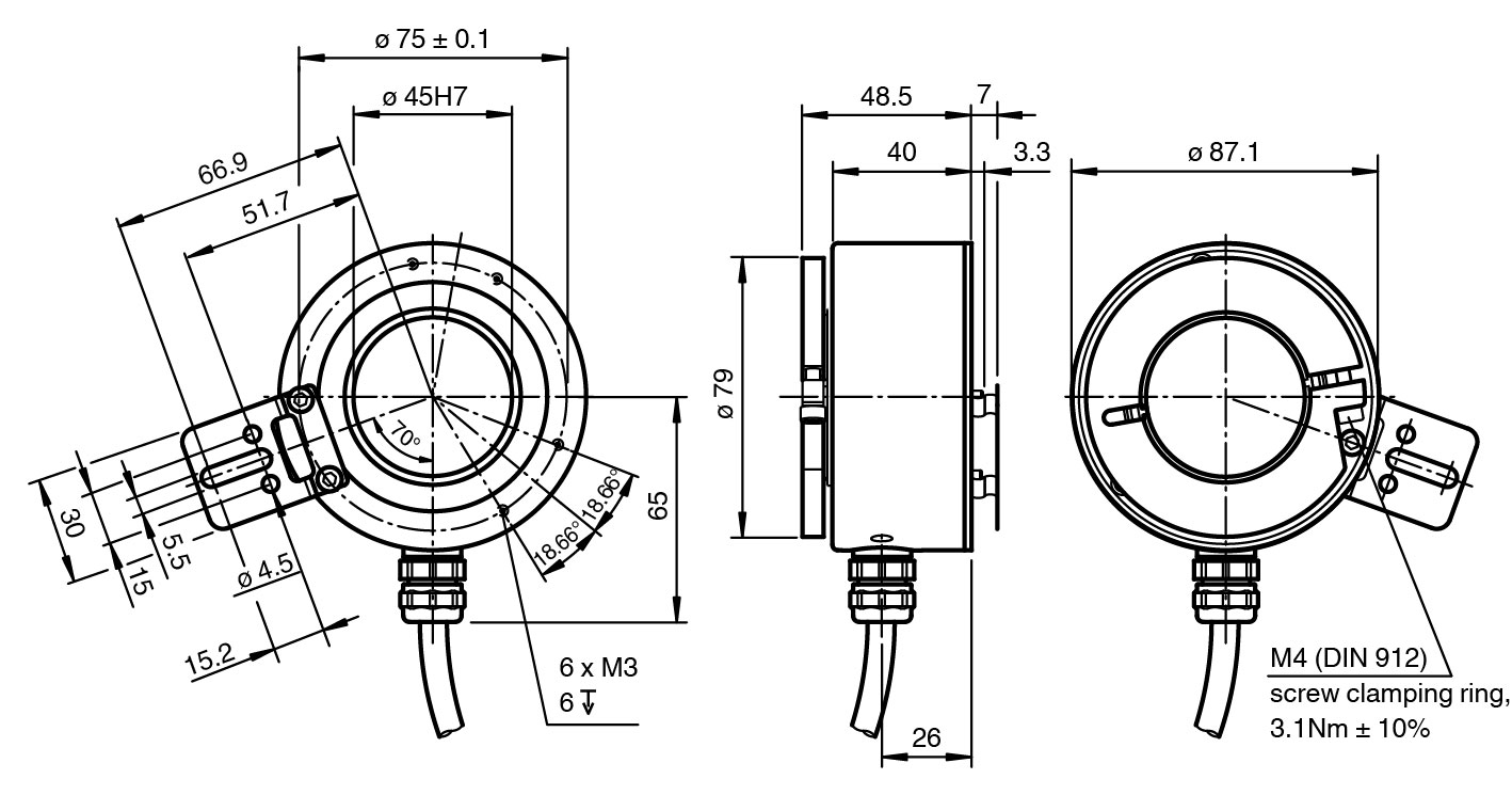 Pepperl Fuchs RHI90N – Incremental rotary encoder — photo 4 of 4