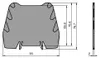 Pepperl Fuchs M-LB-2800 – Insulation Spacer — photo 3 of 3