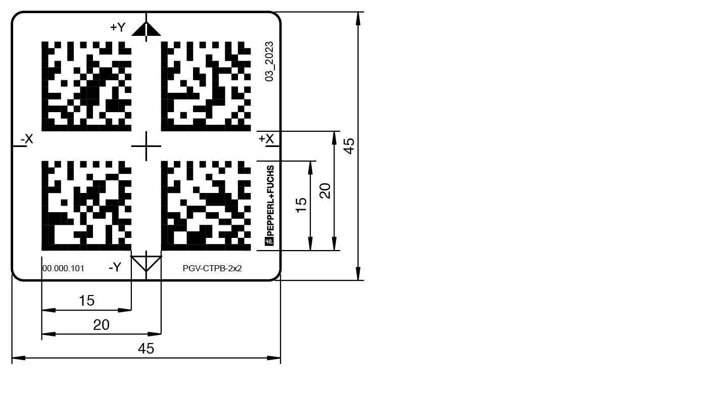 Pepperl Fuchs PGV-CTPB-2x2 – Polyester Data Matrix tag — photo 3 of 3