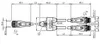 Pepperl Fuchs V1S-G-0,15-PUR-U-T-0,15-V1-G-Y – Y connection cable — photo 3 of 4