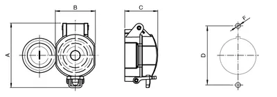 Pepperl Fuchs CFP.ZJR.SP – Actuator Flap (Ex e) Pepperl Fuchs CFP.ZJR.SP – Actuator Flap (Ex e)