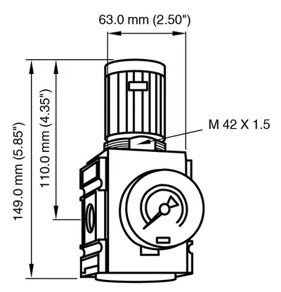 Pepperl Fuchs 5000Q-PRE-*-* – Type Ex pz pressure regulator Pepperl Fuchs 5000Q-PRE-*-* – Type Ex pz pressure regulator