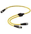 Pepperl Fuchs V1S/V1-YE0,15-PUR-A1-TEE-0,3-V1 – Y connection cable — photo 2 of 4