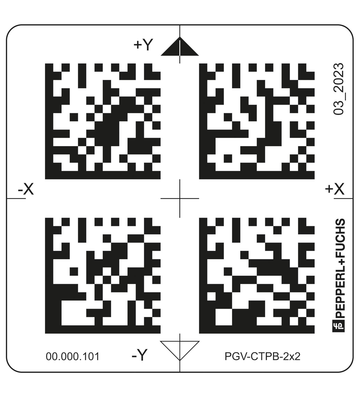 Pepperl Fuchs PGV-CTPB-2x2 – Polyester Data Matrix tag — photo 2 of 3