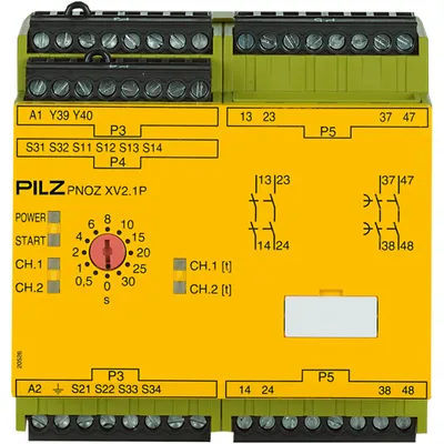 Pilz 777540 – PNOZ XV2.1P 30/24-240VACDC 2n/o 2n/o t