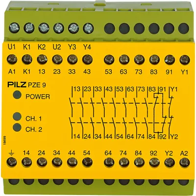 Pilz 774142 – PZE 9 48VAC 8n/o 1n/c