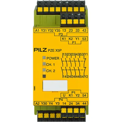 Pilz 787150 – PZE X5P C 24VDC 5n/o 2so