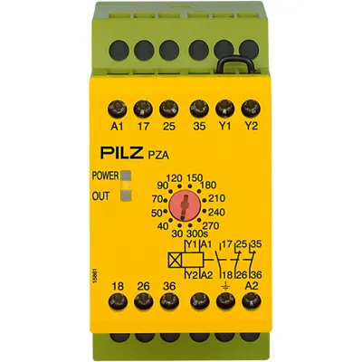 Pilz 774023 – PZA 300/110-120VAC 1n/o 2n/c