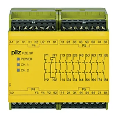 Pilz 774140 – PZE 9 24VAC 8n/o 1n/c