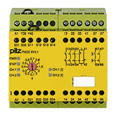 Pilz 774612 – PNOZ XV3.1 3/24-240VACDC 3no 1nc 2no t