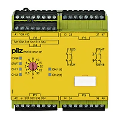 Pilz 777542 – PNOZ XV2.1P 3/24-240VACDC 2n/o 2n/o t