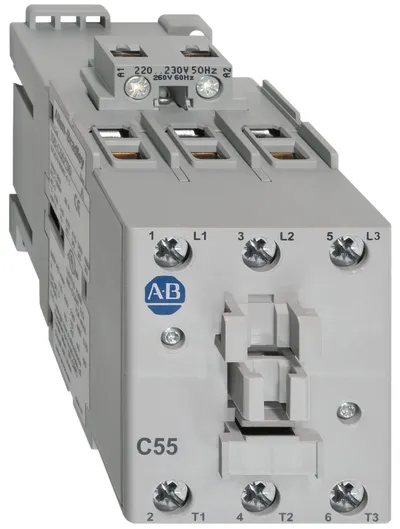 Allen-Bradley 100-C55B01 – IEC 55 A Contactor Allen-Bradley 100-C55B01 – IEC 55 A Contactor