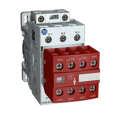 Allen-Bradley 100S-E26KD13C – IEC 26 A Safety Contactor Allen-Bradley 100S-E26KD13C – IEC 26 A Safety Contactor