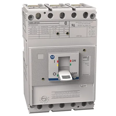 Rockwell Automation / Allen-Bradley 140MG-J8P-D20-KA – 140G 250A J Frame Mtr Protection Ckt-Bkr