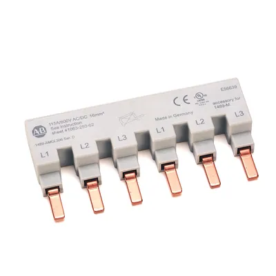 Allen-Bradley 1489-AMCL306 – MCB Bus Bar Accessory 3 phase Allen-Bradley 1489-AMCL306 – MCB Bus Bar Accessory 3 phase