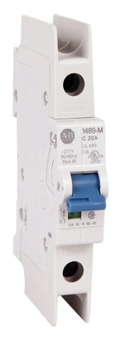 Rockwell Automation / Allen-Bradley 1489-M1D080 – UL489 8 A Miniature Circuit Breaker