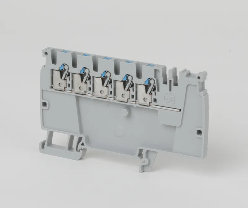 Rockwell Automation / Allen-Bradley 1492-P10PD3E-5B – IEC Feed-Through Push-in Terminal Block — photo 2 of 3