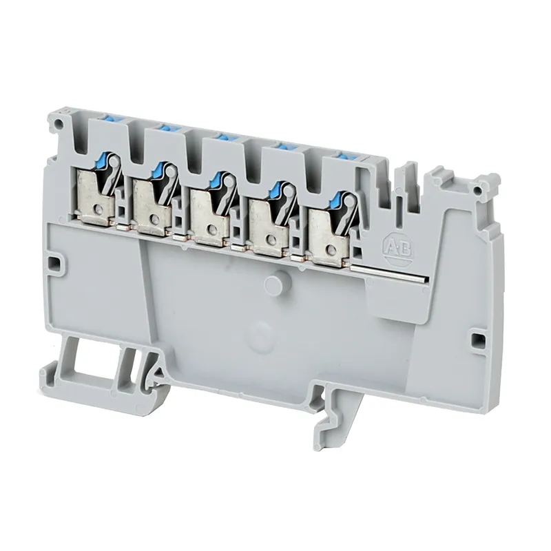 Rockwell Automation / Allen-Bradley 1492-P10PD3E-5B – IEC Feed-Through Push-in Terminal Block — photo 1 of 3