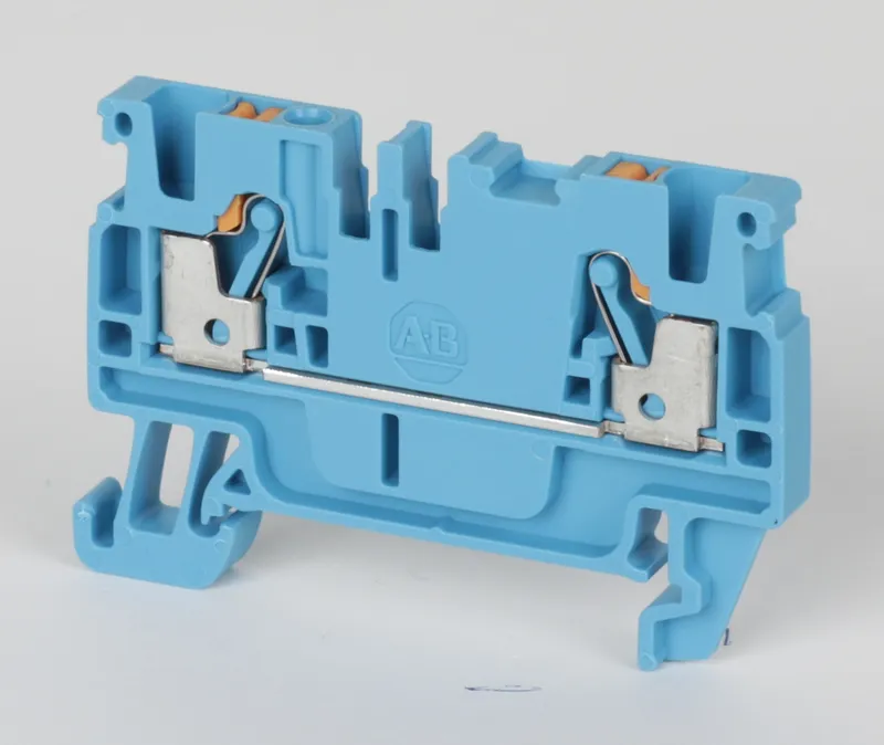 Rockwell Automation / Allen-Bradley 1492-P4-B – IEC Feed-Through Push-in Terminal Block — photo 2 of 3