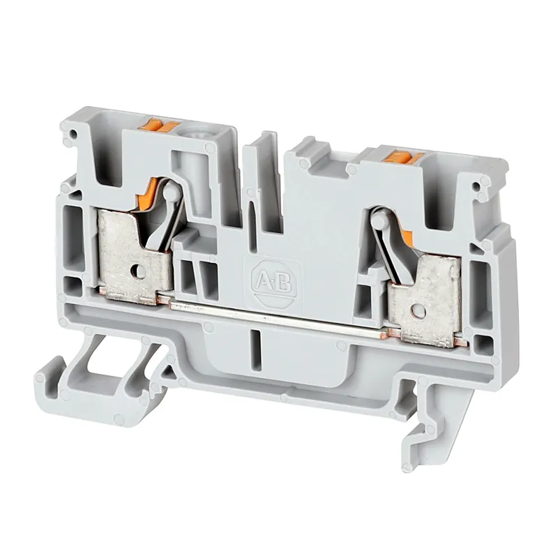 Rockwell Automation / Allen-Bradley 1492-P4-B – IEC Feed-Through Push-in Terminal Block — photo 1 of 3