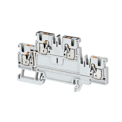Rockwell Automation / Allen-Bradley 1492-PD3C-Y – IEC Feed-Through Push-in Terminal Block
